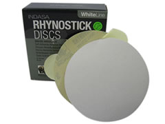 5" Solid 600-C Rhynalox Sticky Discs 50-600 - Click Image to Close